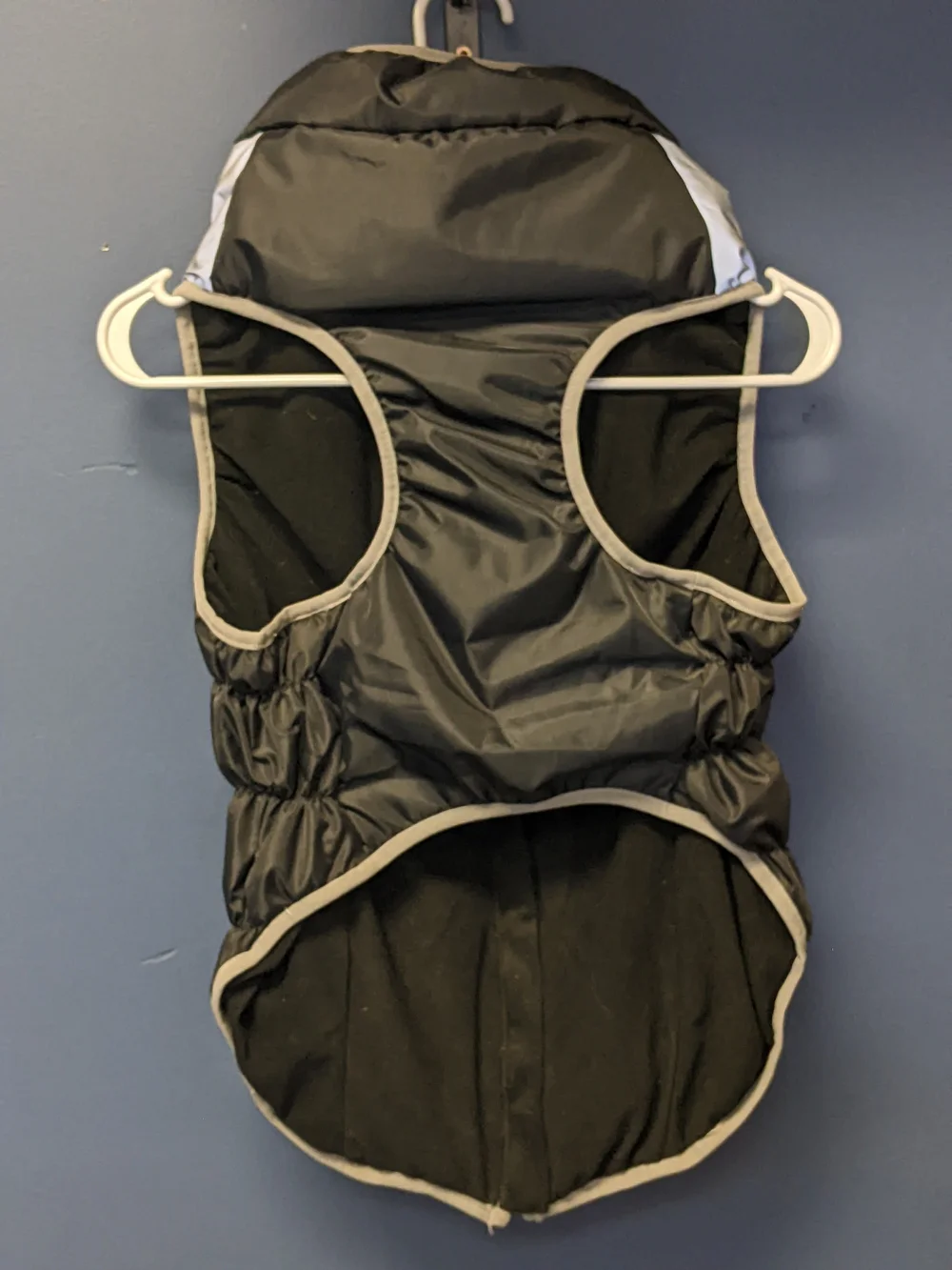 Dog Reflective Jacket - Size XXL - Black & Grey - New Without Tags